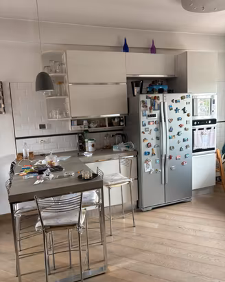 Cucina con penisola