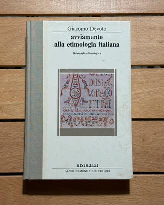 Dizionario Avviamento alla etimologia italiana