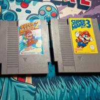 super Mario bros 2 e 3 Nintendo Nes