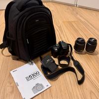 Nikon D5100 + Obiettivi