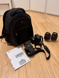 Nikon D5100 + Obiettivi