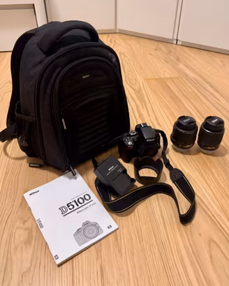 Nikon D5100 + Obiettivi