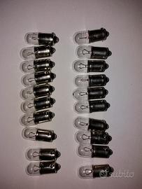 flipper lotto di 20 lampadine 6V 3W