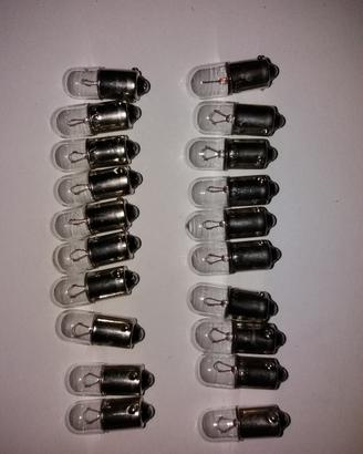 flipper lotto di 20 lampadine 6V 3W