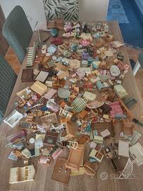 Grande lotto giocattoli Sylvanian Families 