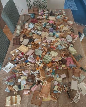 Grande lotto giocattoli Sylvanian Families 