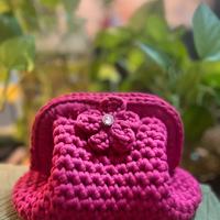 Borsa artigianale all’uncinetto