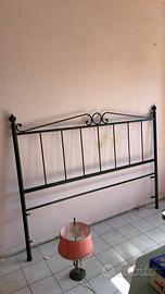 Testiera letto in ferro battuto