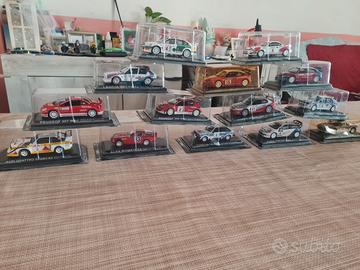 Auto da Rally WRC - 17 modellini