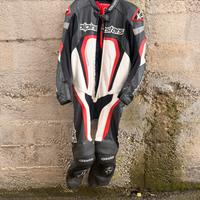 Tuta moto alpinestars taglia 52