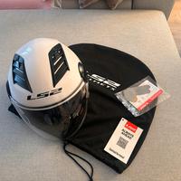 Casco Casco LS2  taglia M. Bianco
