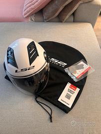 Casco Casco LS2  taglia M. Bianco