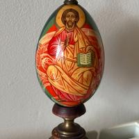 Uovo decorativo Vintage iconografia russa