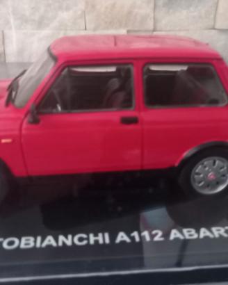 AUTOBIANCHI A112 ABARTH COLLECTION SCALA 1 /24