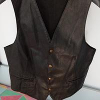 gilet uomo pelle vintage, perfetto 