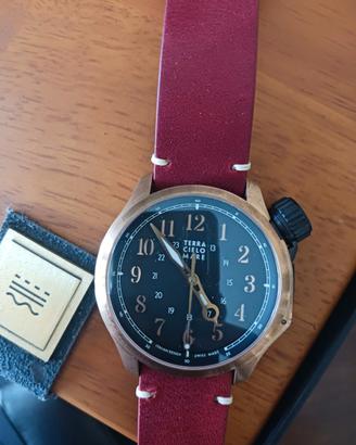 Orologio Terra Cielo Mare Tazzoli bronzo titanio