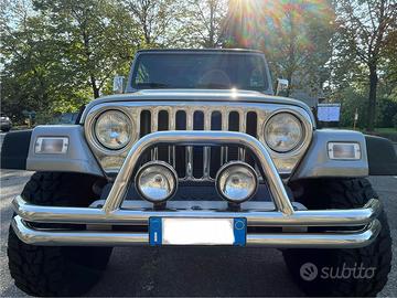 Paraurti acciaio wrangler Tj Yj Cj