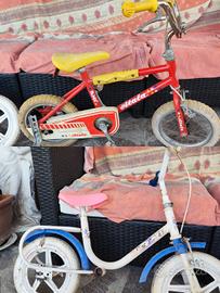 2 bici da bambino 