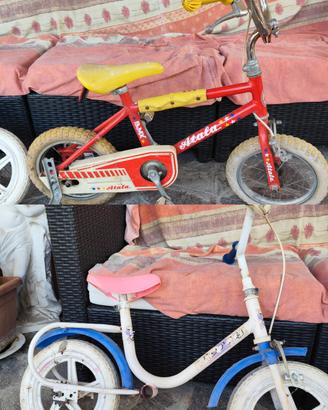 2 bici da bambino 