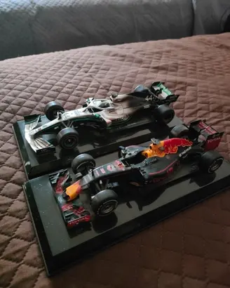 2 Modellini Formula 1 scala 1/24 a 30 euro l'uno