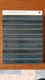 piastrella Marazzi Lume Blue Struttura 3D Rake Lux