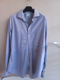 Camicia No Stiro Camicissima viola a Righe 45