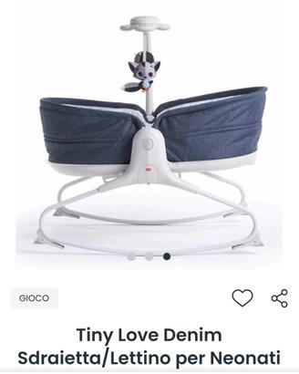 Sdraietta dondolo/culla Tiny Love 3 in 1