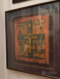 Icona russa quadripartita  (rara)