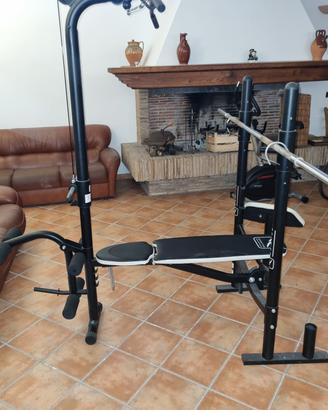 Multifunzione Domyos decathlon BM490 bilanciere