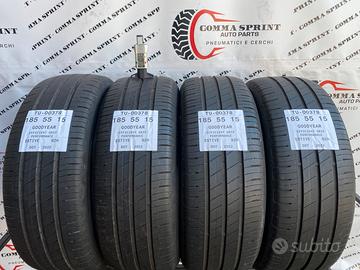 4 PNEUMATICI 185/55 R15 GOODYEAR ESTIVE