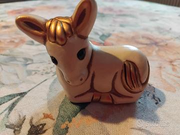 Asinello bianco presepe THUN