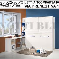 Letto a Scomparsa 1 piazza e mezza design Roma
