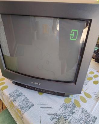 tv sony  crt vintage 