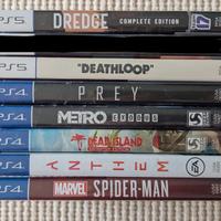 Giochi PS5 e PS4
