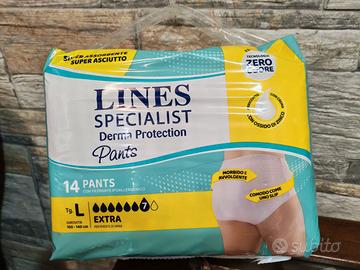8 pacchi Panni a mutanda Lines Specialist Derma P
