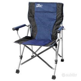 Sedia ombrello, Raptor da campeggio blu/nero