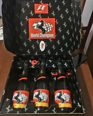 Cofanetto Spumante Ferrari World Champion 1998
