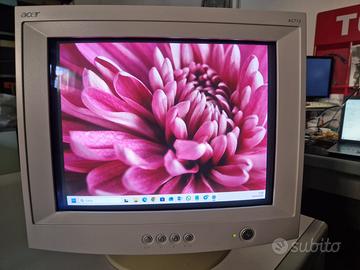 CRT Monitor ACER AC713 17" Vintage Display Retro
