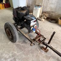 Generatore elettrico carrellato 5 kW monofase/trif