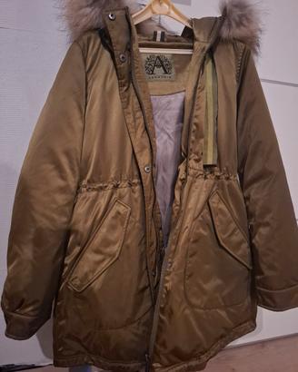 PARKA ALESSANDRA CHAMONIX verde/oro lucido