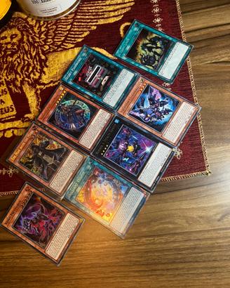 Yu gi oh carte rare in inglese