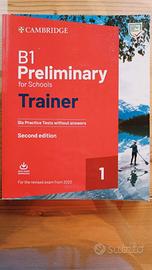 Libro scolastico "B1 Preliminary for Schools Train