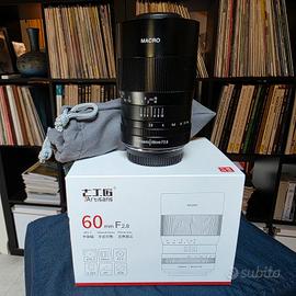 Obiettivo MACRO 60mm F2.8 attacco 4/3 7Artisans