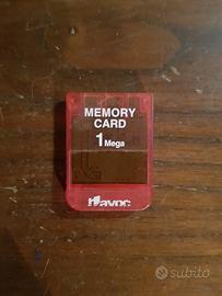 memory card Playstation 1 1 mega 