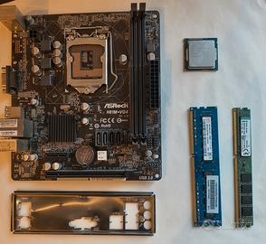 Scheda Madre+CPU Intel Celeron G1840+8GB RAM DDR4