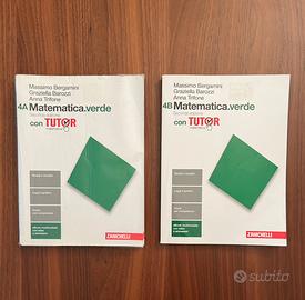 Matematica.verde 4A e 4B 🔹 ISBN: 978-88-08-43929-1