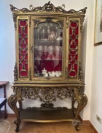 Set mobili stile barocco artigianale con marmi