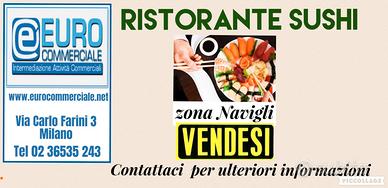 442/22 RISTORANTE SUSHI in zona Navigli, 60 mq