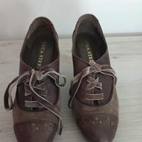 scarpe plauteau donna pelle e camoscio