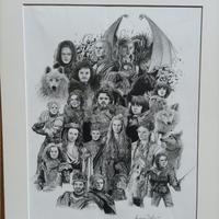 Quadro Grafite e Pennarelli di Arianna Inglesi